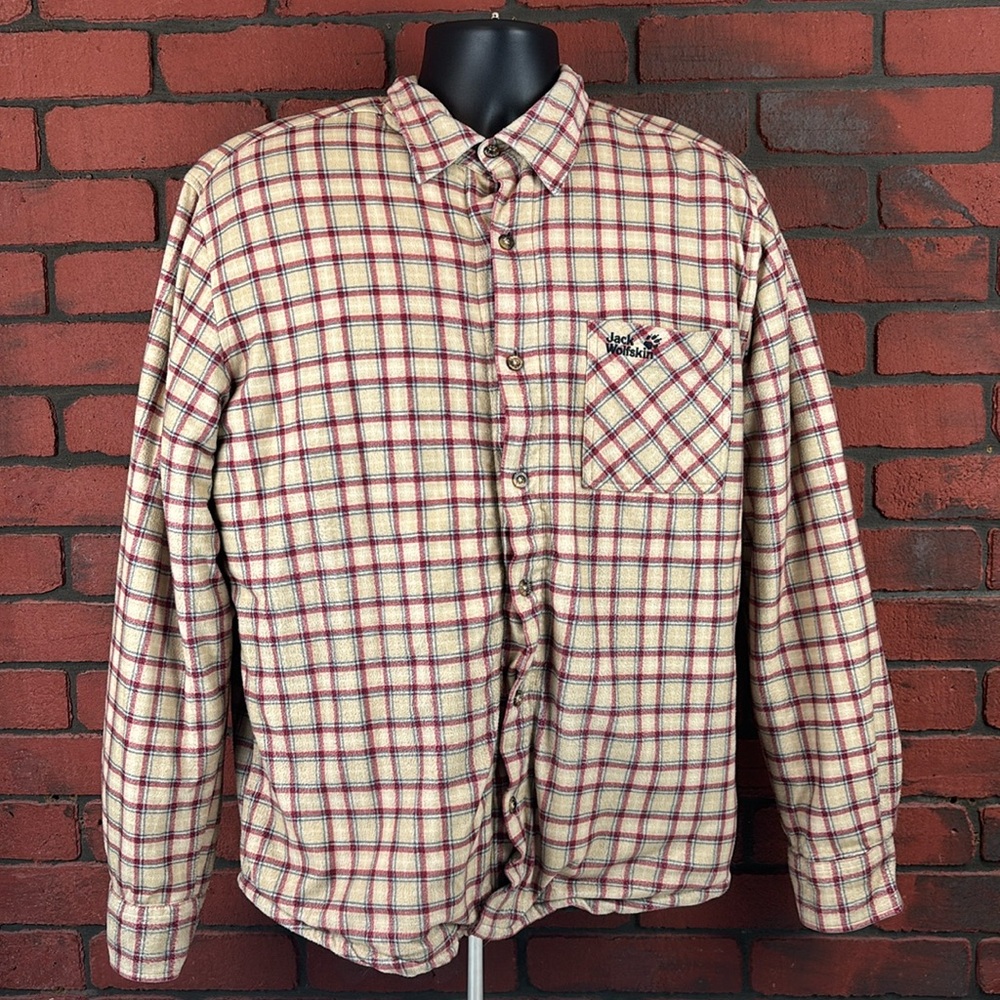 Grit Iron Jacket Mens‎ Large Plaid Flannel